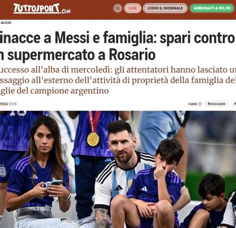 Amenaza muy seria a Messi así reflejó la prensa internacional el