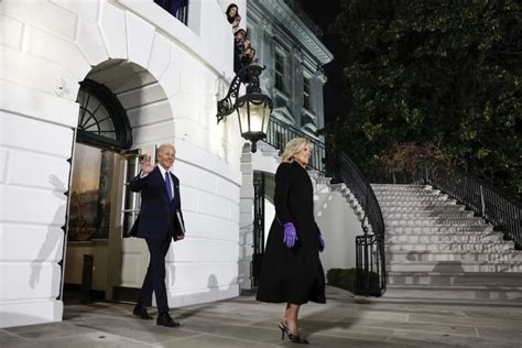 Biden Leaves White House For Capitol