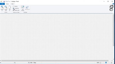 How To Add A Grid In Paint Youtube