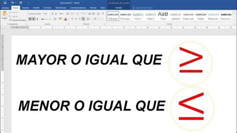 Cómo Hacer los Signos Mayor Menor e Igual que en Excel Mira Cómo