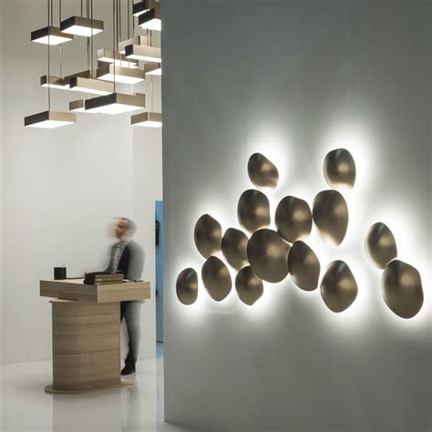 Contemporary wall light - CHESTNUT - VISO Lighting - indoor / metal / LED