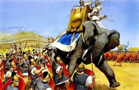 The Battle of Zama, (Romans vs. Carthaginians), 202 BC : r/BattlePaintings