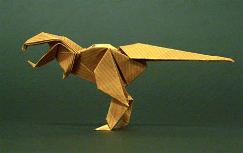 Origami Tyrannosaurus Rex Page Of Gilad S Origami Page