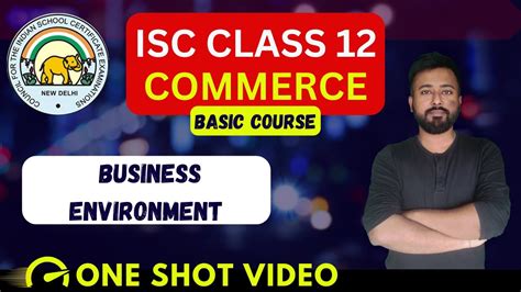 Business Environment Isc Commerce Class Isc Commerce Chapter