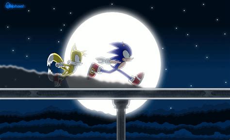 Modern Sonic Run By Raphaelebiweni On Deviantart