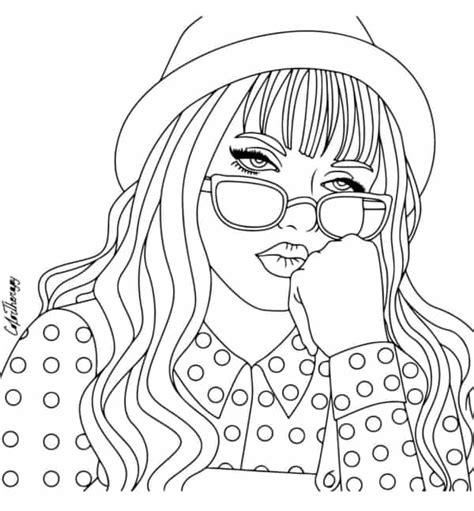 Desenhos Para Imprimir De Menina - +60【DESENHOS DE MENINA PARA COLORIR】• 100% Grátis!