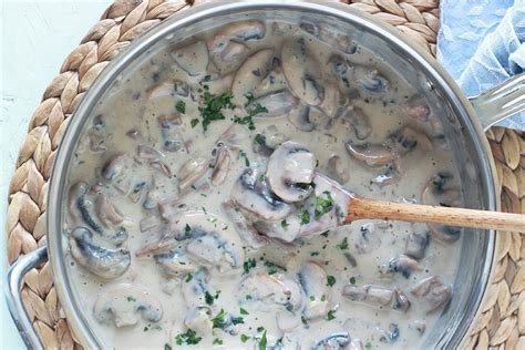 Sauce Aux Champignons Recettes En Famille