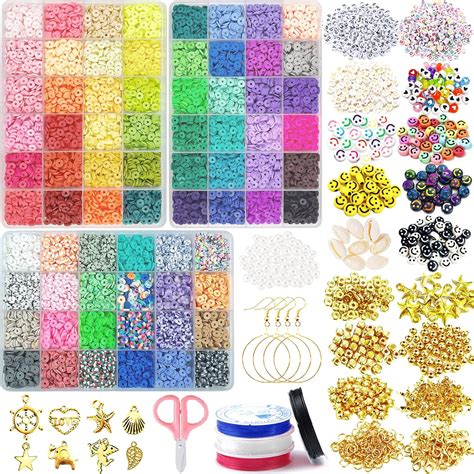 Pezzi Set Di Perline Argilla Fai Da Te Colori Mm Kit Perline