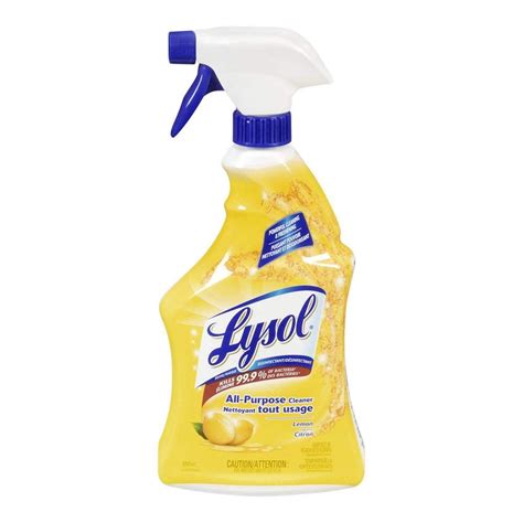 Lysol All Purpose Cleaner Trigger Lemon 650ml Walmart Canada