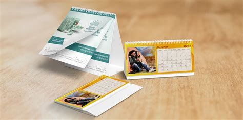 Custom Image Desktable Calendars Dulari Albums