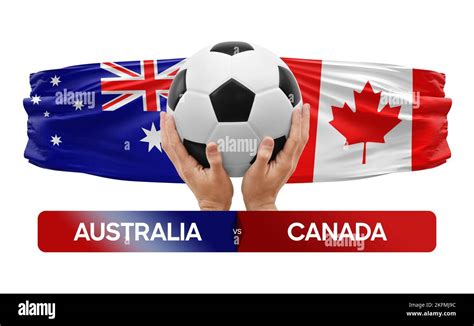 Australia vs Canada national teams soccer football match competition ...