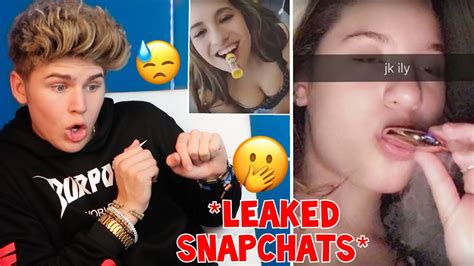 Wtf Mackenzie Ziegler S Private Snapchat Leaked Reaction 2018 Youtube