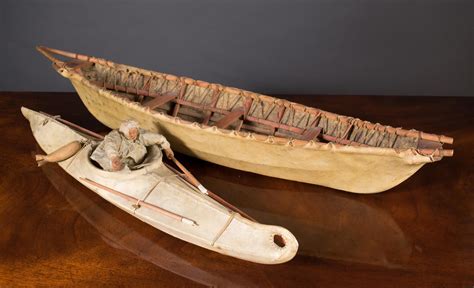 Lot Two Northwest Native American Boat Models