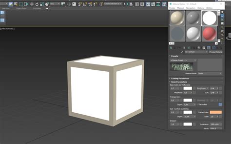 Material Emisivo En 3ds Max PASO A PASO