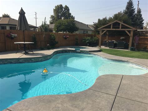 Pool And Spa Outdoor Living Room Patio With Cover Backyard Pools