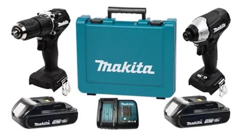 Combo Rotomartillo Y Atornillador Makita Brushless 18 V Envío gratis