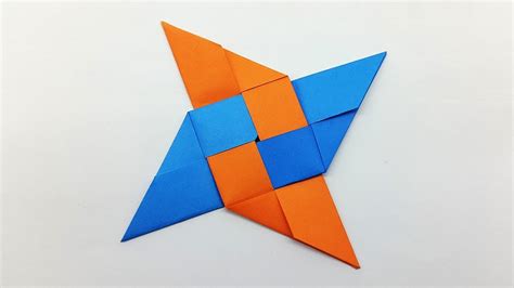 How To Make Paper Ninja Stars - Origami