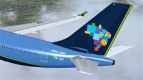 Texturas Brasileiras Azul Linhas A Reas Brasileiras Pr Ait Airbus A