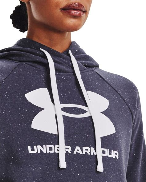 Damska Bluza Dresowa Nierozpinana Z Kapturem Under Armour Rival Fleece