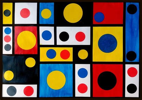 PRIMAIRES avec MONDRIAN - Le tour de mes couleurs | Mondrian, Mondrian ...