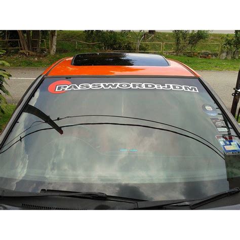 Car Sticker Password Jdm Perodua Kancil Turbo Daihatsu Mira Proton Wira