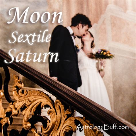 Composite Moon Sextile Saturn Through Different Signs