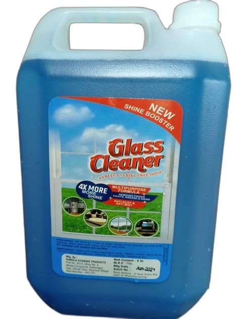 Clean Fresh Glass Cleaner Packaging Type Jerry Can At Rs Bottle