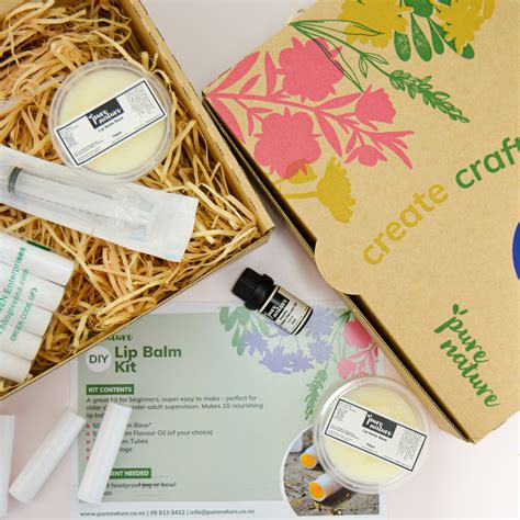 Diy Lip Balm Kit Purenature Nz