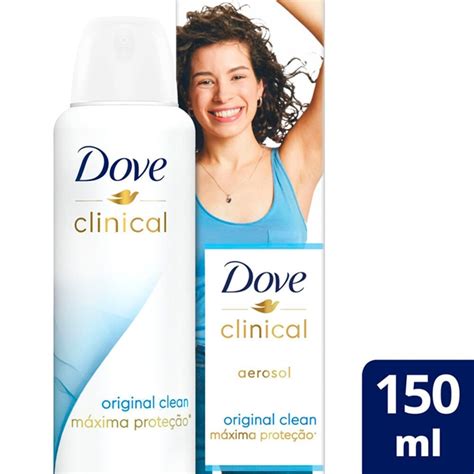 Antitranspirante Aerosol Dove Clinical Original Clean H Ml