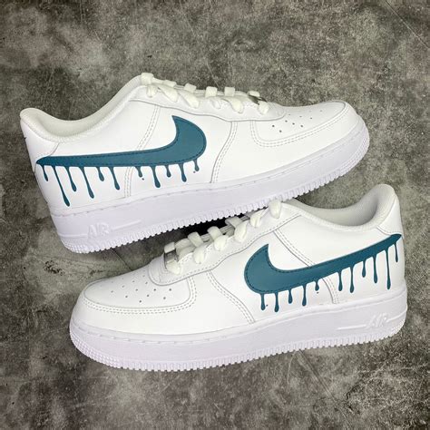 Benutzerdefinierte Nike Air Force 1 Bemalte Sneakers Etsy De