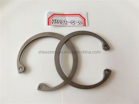 Internal Retaining Ring For Bore 45mm DIN472 45 Stainless Steel