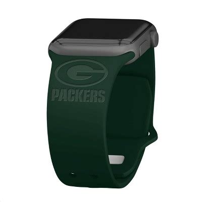 Nfl Green Bay Packers Debossed Wordmark Apple Watch Band Target