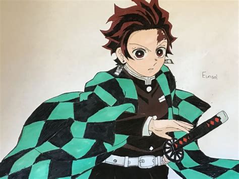 Learn How To Draw Tanjiro Kamado From Demon Slayer Demon 59 OFF