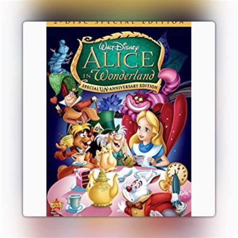 Alice In Wonderland 60th Anniversary Edition Blu Ray Dvd Artofit