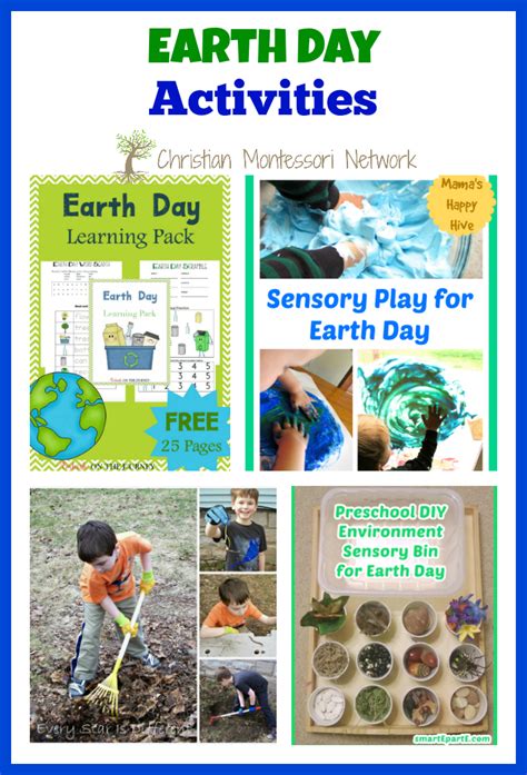 Earth Day Activities Learn And Play Link Up Christian Montessori Network