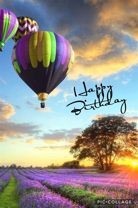 Pin By Zhenyakorka On Birthday Cards Scenery Hot Air Balloon