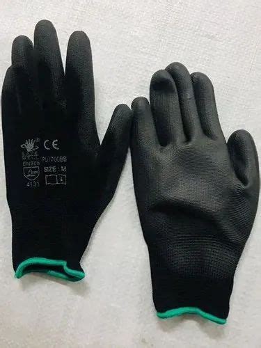 Full Fingered Pu Coated Hand Gloves At Rs 27pair Dasarahalli