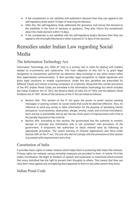 Social Media Laws And Its Implications Pdf