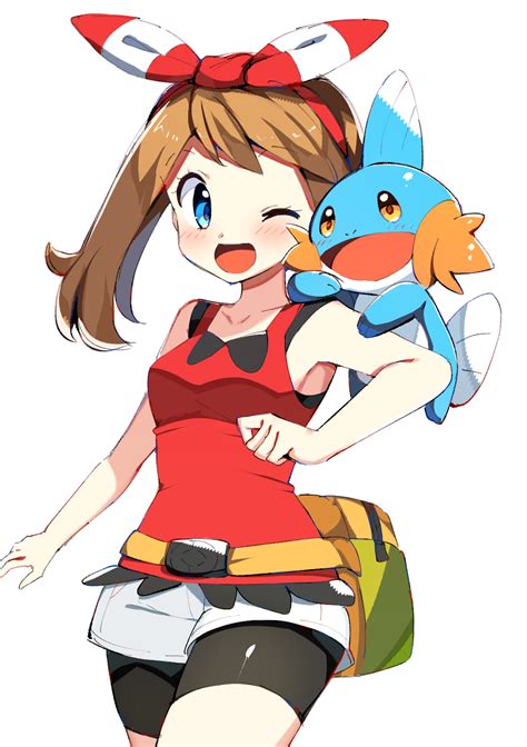 May And Mudkip Pokemon And 1 More Drawn By Yuihico Danbooru