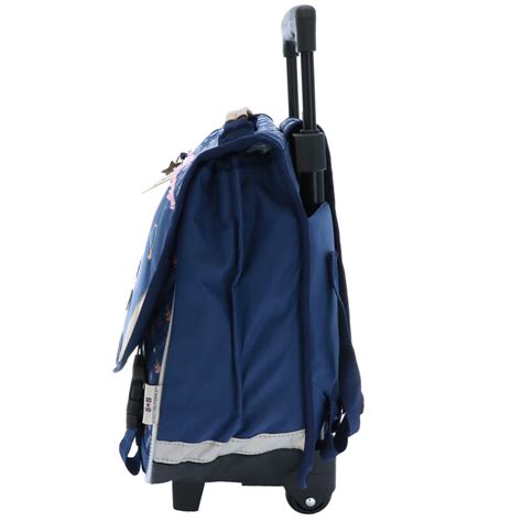 Cartable à roulettes cheval Stalla Bianca 38 CM