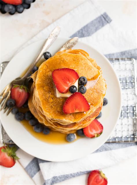 The Best Oatmeal Pancakes Wellplated