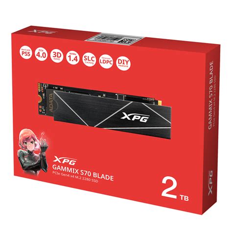 Xpg Gaming Gammix S Blade Pcie M Nvme Ssdxpg