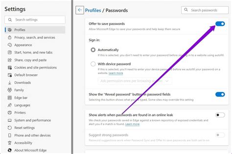 Top 7 Ways To Fix Microsoft Edge Not Saving Passwords Guiding Tech