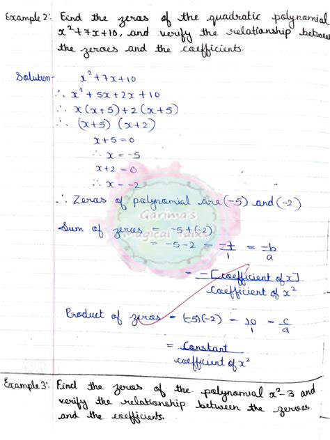 EXAMPLES Polynomials | PDF