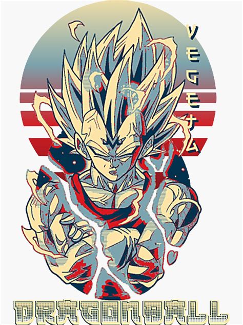 Majin Vegeta Sticker For Sale By Heidijackson89 Redbubble