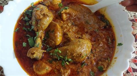 Kashmiri Chicken Masala Recipe Chicken Masala Curry By Laziz Food With Shamshid Youtube