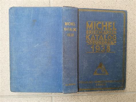 Katalog známek MICHEL Evropa 1938 Aukro