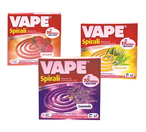 VBS Srl Vape Spirali Profumate Antizanzara