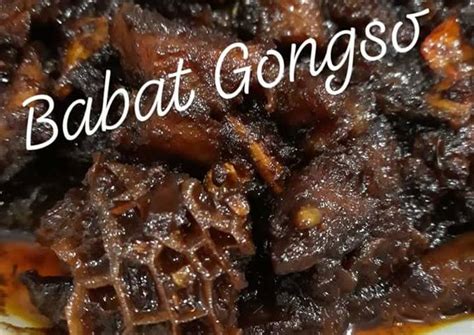 Resep Babat Gongso Oleh Bundamer Cookpad