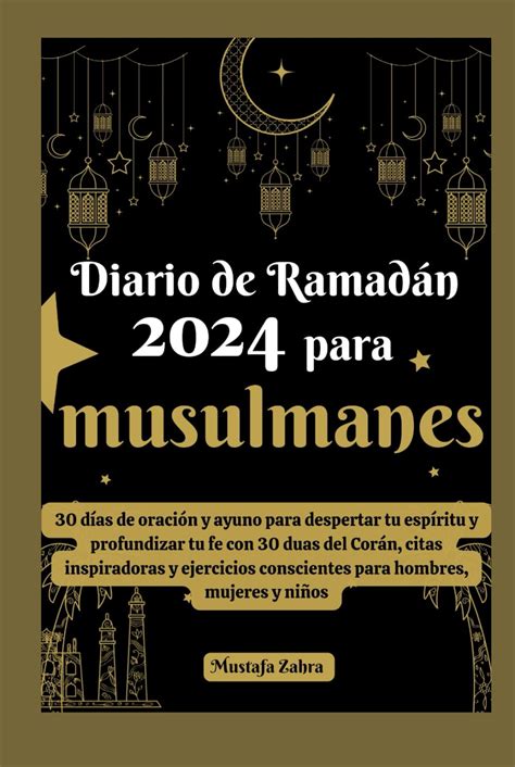 Amazon Diario de Ramadán 2024 para musulmanes 30 días de oración